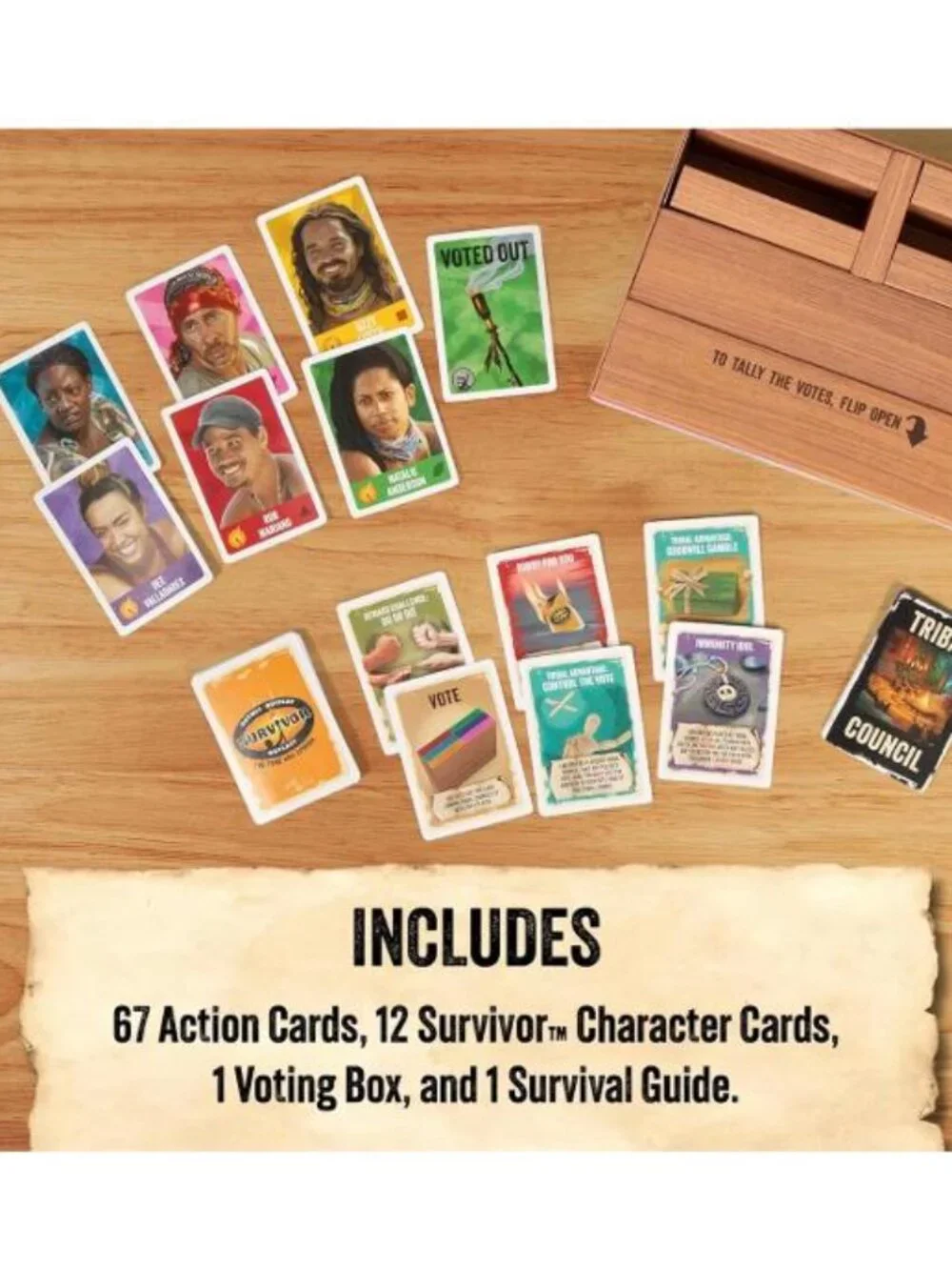 Survivor: The Tribe Has Spoken Card Game for Ages 8+, 3-6 Players